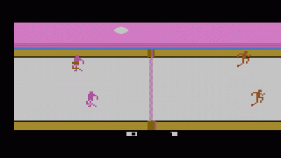 Double-Game Package: Flippern/Volleyball Screenshot 5 (Atari 2600)