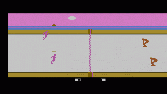 Double-Game Package: Flippern/Volleyball Screenshot 6 (Atari 2600)