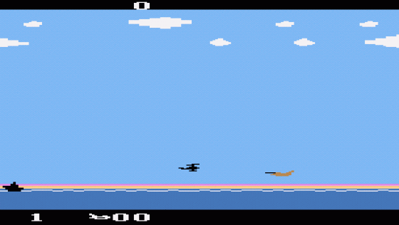 Double-Game Package: Lilly Adventure/River Raid II Screenshot 6 (Atari 2600)