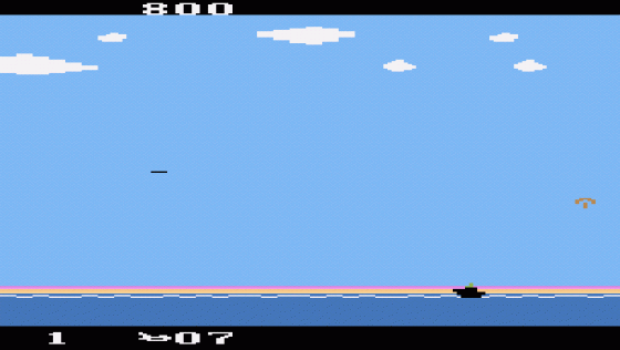 Double-Game Package: Lilly Adventure/River Raid II Screenshot 7 (Atari 2600)