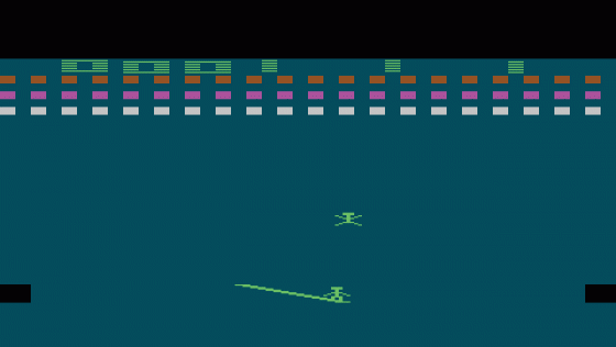 Double-Game Package: Motorcross/See Saw Screenshot 7 (Atari 2600)