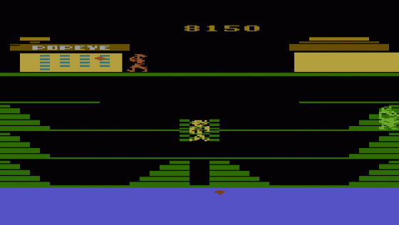 Popeye Screenshot 6 (Atari 2600)