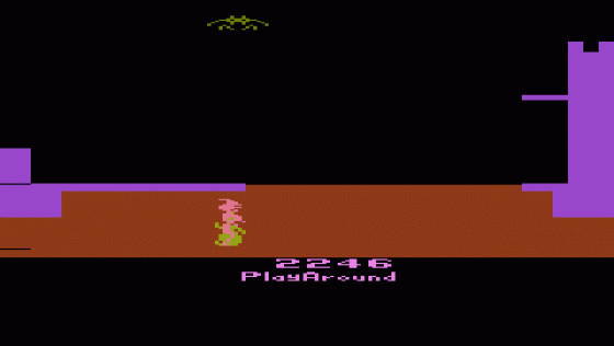 Beat'Em & Eat'Em/Lady in Wading Screenshot 5 (Atari 2600)