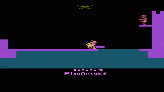 Beat'Em & Eat'Em/Lady in Wading Screenshot 7 (Atari 2600)