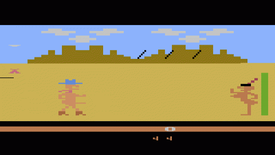 General Re-Treat/Westward Ho Screenshot 5 (Atari 2600)