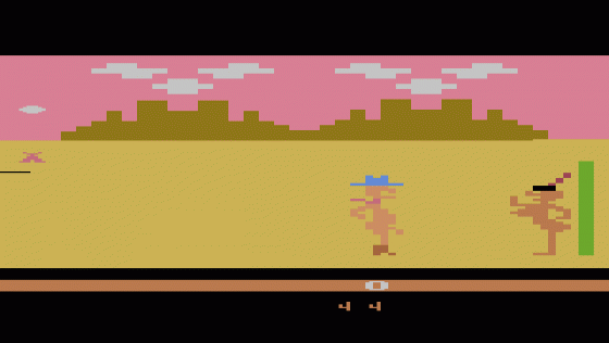 General Re-Treat/Westward Ho Screenshot 6 (Atari 2600)