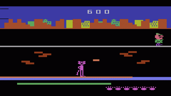 Pursuit of the Pink Panther Screenshot 5 (Atari 2600)