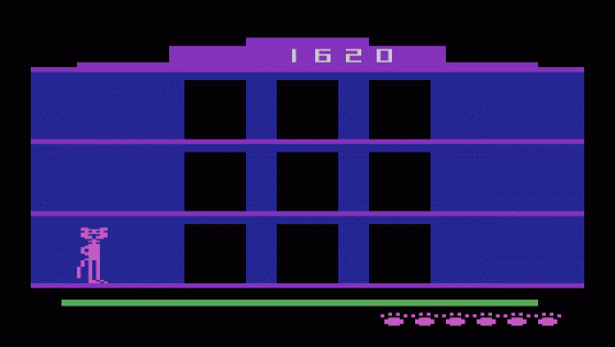 Pursuit of the Pink Panther Screenshot 6 (Atari 2600)