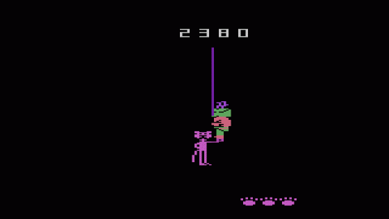 Pursuit of the Pink Panther Screenshot 30 (Atari 2600)