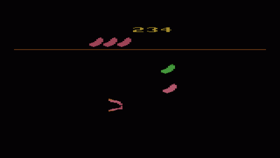 Der Vielfraß Screenshot 6 (Atari 2600)