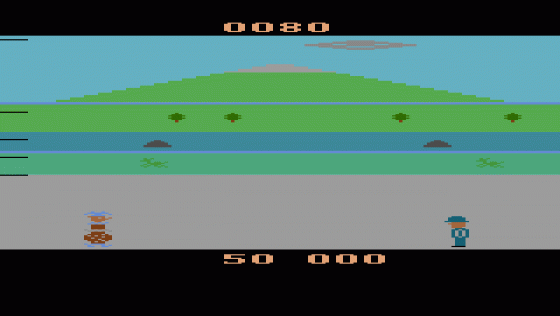 Schussel, der Polizistenschreck Screenshot 5 (Atari 2600)