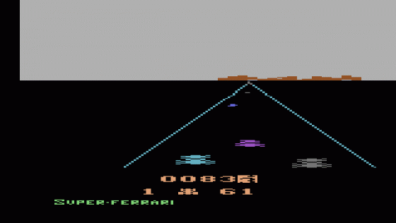 Super-Ferrari Screenshot 10 (Atari 2600)