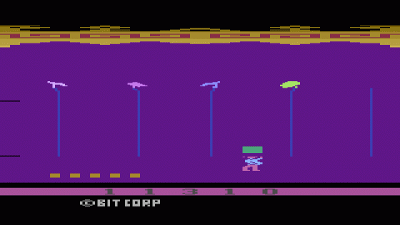 Tanzende Teller Screenshot 5 (Atari 2600)