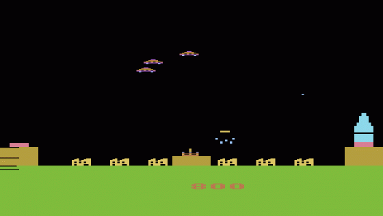 Raketen-Angriff Screenshot 5 (Atari 2600)