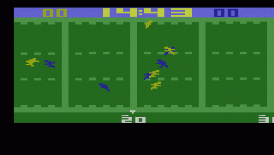 Football Screenshot 5 (Atari 2600)