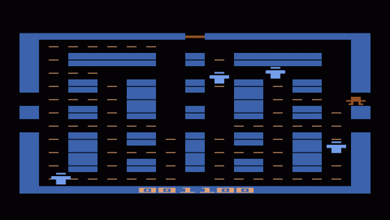 Lock 'n' Chase Screenshot 5 (Atari 2600)