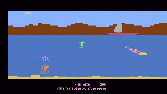 Treasure Below Screenshot 5 (Atari 2600)