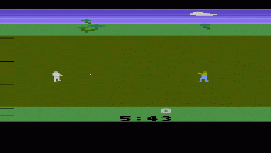 Chuck Norris Superkicks/Artillery Duel Screenshot 5 (Atari 2600)