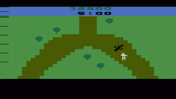 Chuck Norris Superkicks/Artillery Duel Screenshot 9 (Atari 2600)