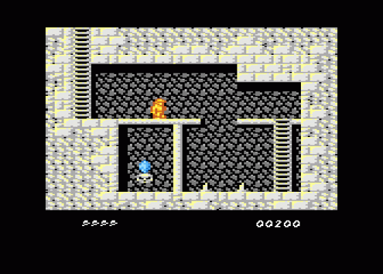 Joe's Adventure Screenshot 5 (Atari 400/800/600XL/800XL/130XE)