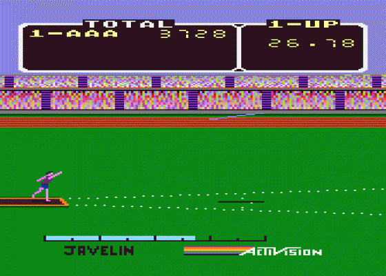 Decathlon Screenshot 10 (Atari 400/800/600XL/800XL/130XE)