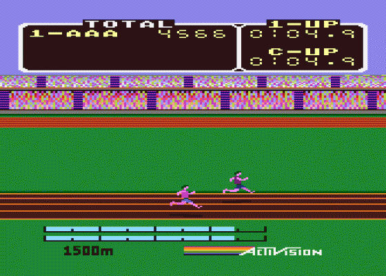 Decathlon Screenshot 11 (Atari 400/800/600XL/800XL/130XE)