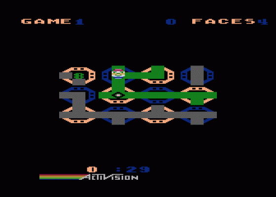 Zenji Screenshot 1 (Atari 400/800/600XL/800XL/130XE)