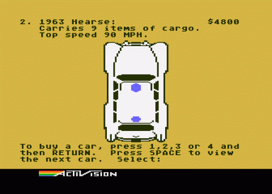 Ghostbusters Screenshot 5 (Atari 400/800/600XL/800XL/130XE)