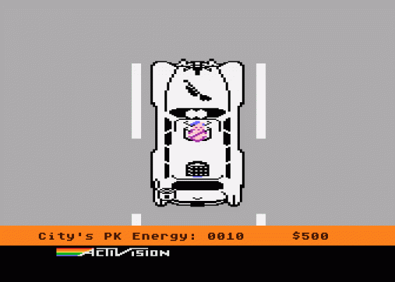 Ghostbusters Screenshot 8 (Atari 400/800/600XL/800XL/130XE)