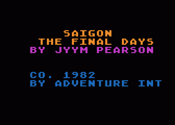 Saigon: The Final Days