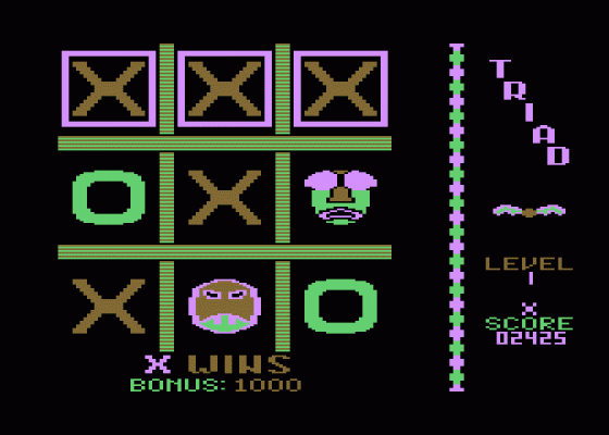 Triad Screenshot 5 (Atari 400/800/600XL/800XL/130XE)