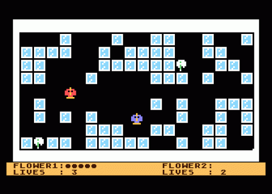 Ice Screenshot 1 (Atari 400/800/600XL/800XL/130XE)