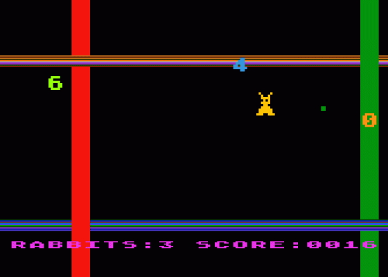 Harvey Wallbanger Screenshot 1 (Atari 400/800/600XL/800XL/130XE)