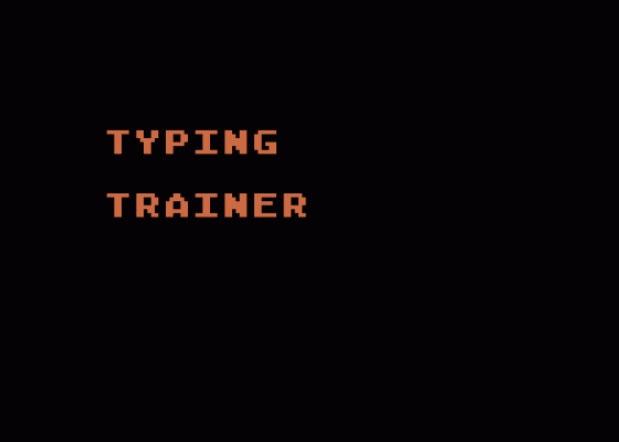 Typing Trainer