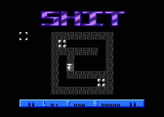 Shit! Screenshot 1 (Atari 400/800/600XL/800XL/130XE)