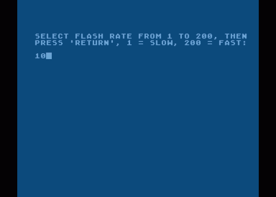 SpeedRead+ Screenshot 5 (Atari 400/800/600XL/800XL/130XE)