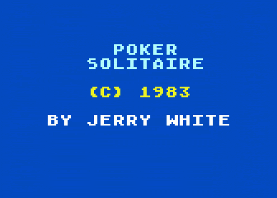 Poker Solitaire