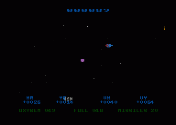 Stellar Trio Screenshot 6 (Atari 400/800/600XL/800XL/130XE)