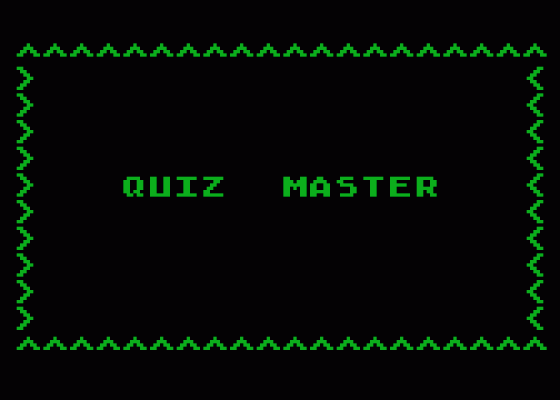 Quiz Master