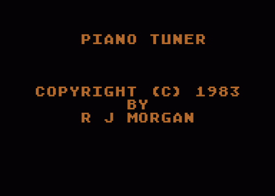 Piano Tuner