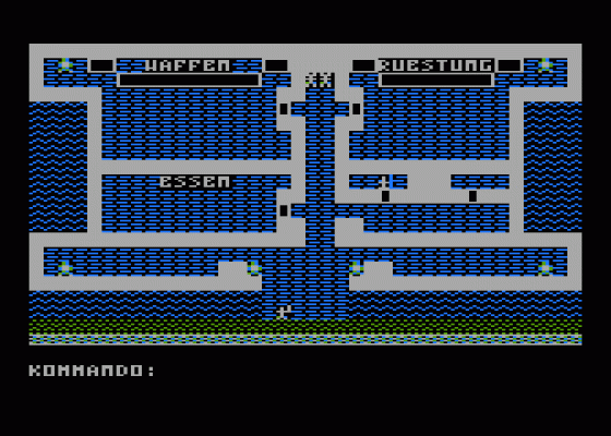 Mythos I Screenshot 7 (Atari 400/800/600XL/800XL/130XE)