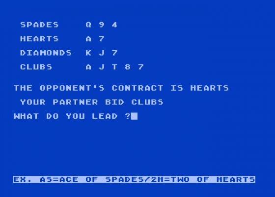 Compubridge Screenshot 6 (Atari 400/800/600XL/800XL/130XE)