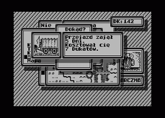 Kupiec Screenshot 6 (Atari 400/800/600XL/800XL/130XE)