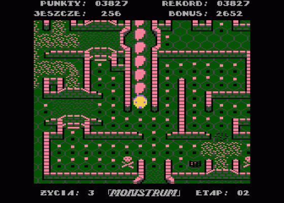 Monstrum Screenshot 7 (Atari 400/800/600XL/800XL/130XE)