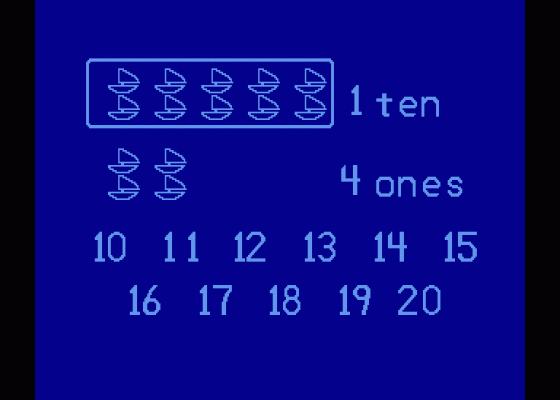 Counting Screenshot 8 (Atari 400/800/600XL/800XL/130XE)