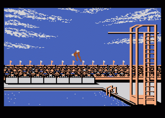 Summer Games Screenshot 6 (Atari 400/800/600XL/800XL/130XE)