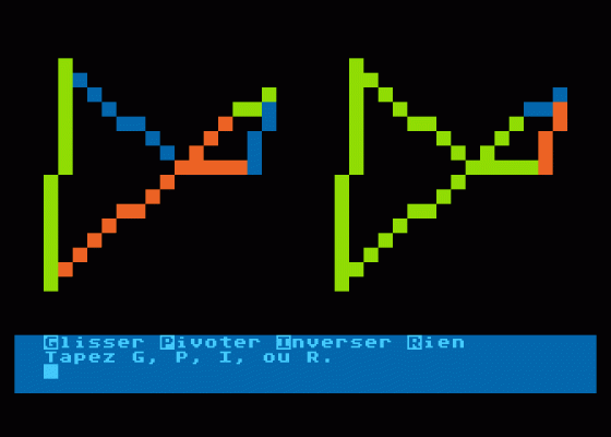 Crocodile/Flip Flop Screenshot 6 (Atari 400/800/600XL/800XL/130XE)