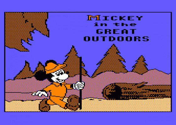 Mickey in the Great Outdoors
