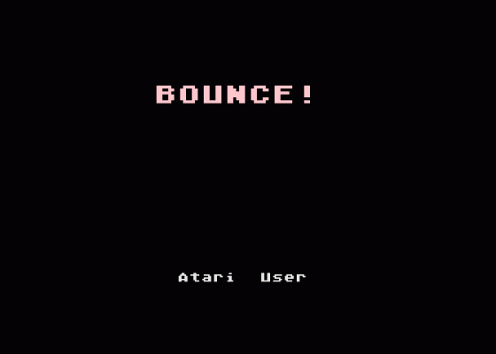 Bounce!