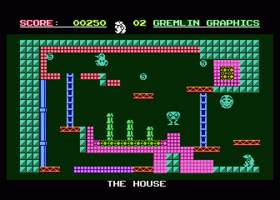 Monty on the Run Screenshot 5 (Atari 400/800/600XL/800XL/130XE)